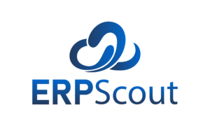 ERP Software Berater Logo ERP Scout blau