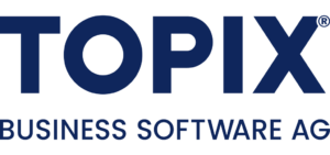 blaues Logo von Topix Business Software AG